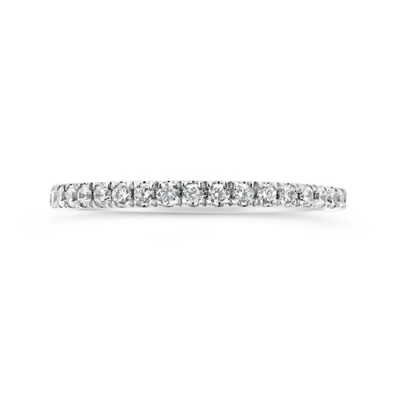 Jenny Packham 18K White Gold Lab Grown 0.33CTW Diamond Band