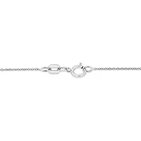 Sterling Silver 0.10CTW Diamond Heart Pendant