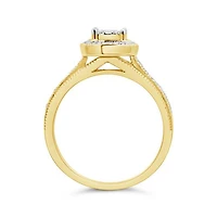 10K Yellow Gold 0.50CTW Diamond Bridal Set