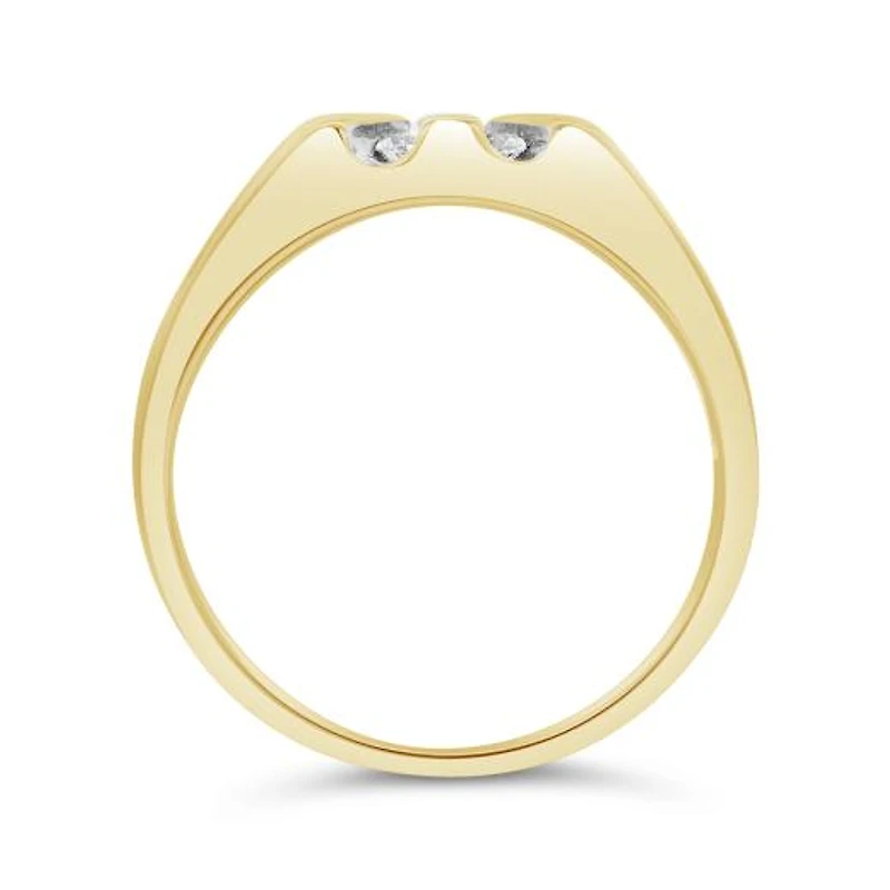 10K Yellow Gold Lab Grown 1.00CTW Diamond Ring