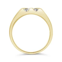 10K Yellow Gold Lab Grown 1.00CTW Diamond Ring
