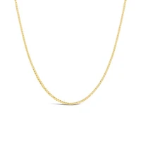 14K Yellow Gold 0.8mm 18" Box Chain