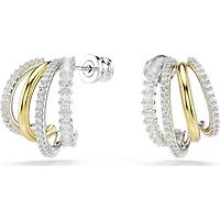 Swarovski Hyperbola Hoop Earrings