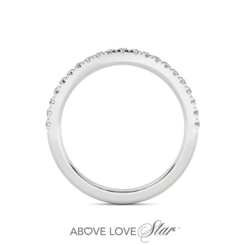 Above Love Lab Grown 0.25CTW Diamond Band in 18K White Gold