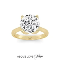 Above Love Lab Grown 2.30CTW Diamond Ring in 18K Yellow Gold
