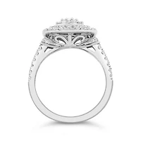 New Brilliance Lab Grown 1.29CTW Diamond Fashion Ring in 10K White Gold