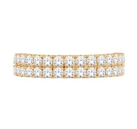 New Brilliance Lab Grown 1.00CTW Diamond Band in 10K Yellow Gold