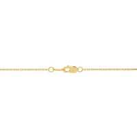 New Brilliance Lab Grown 0.45CTW Diamond Necklace in 10K Yellow Gold