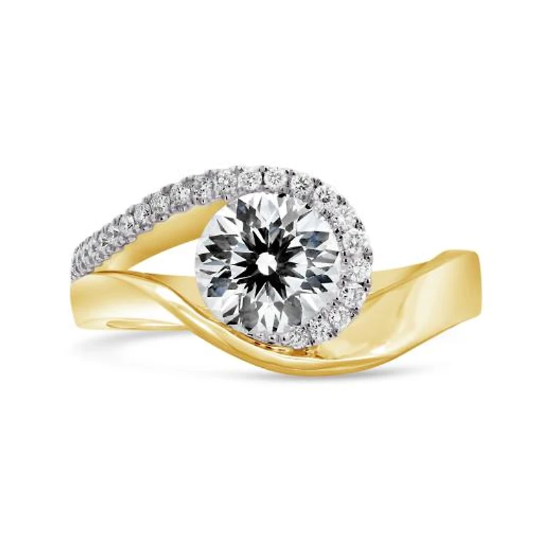 Charmed By Richard Calder Lab Grown 1.68CTW Diamond Ring in 14K Yellow Gold