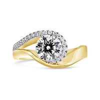 Charmed By Richard Calder Lab Grown 1.68CTW Diamond Ring in 14K Yellow Gold