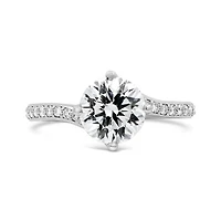 Charmed By Richard Calder Lab Grown 2.18CTW Diamond Ring in 14K White Gold