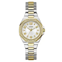 Guess Women's Two-Tone Crystal Contessa Watch