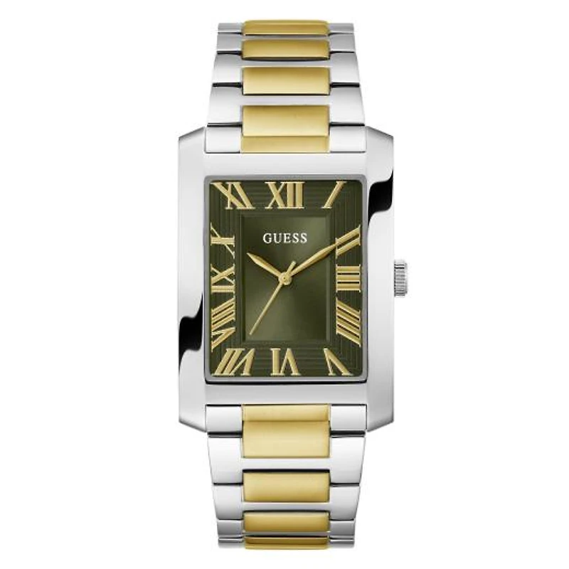 Guess Men's Two-Tone Clyde Watch