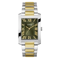 Guess Men's Two-Tone Clyde Watch