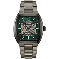 Bulova Men's Two-Tone Green Maquina Automatic Watch