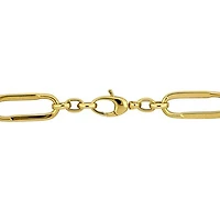 Julianna B 14K Yellow Gold 8mm Oval 7.5" Link Bracelet