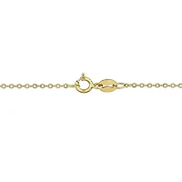 Julianna B Yellow Plated Sterling Silver Created Gemstone Necklace