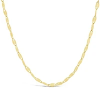 10K Yellow Gold 18" 2mm Mirror Chain