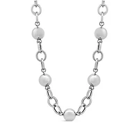 Sterling Silver 18" Ball Link Chain
