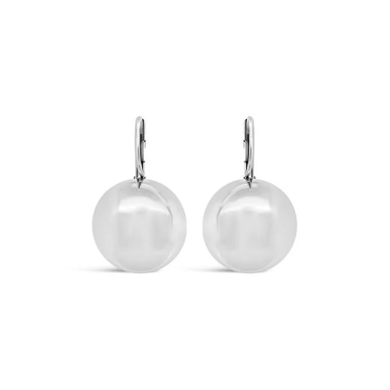 Sterling Silver Large Ball Earrings
