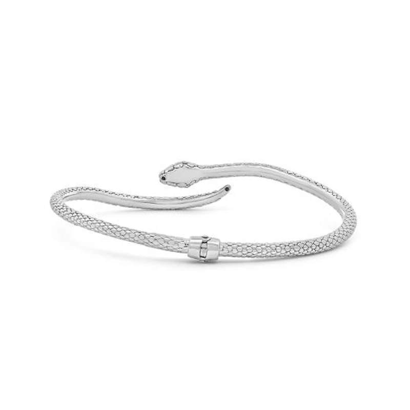 Sterling Silver Snake Bracelet