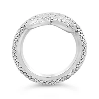 Sterling Silver Large Snake Ring