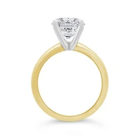 New Brilliance Lab Grown 3.00CT Diamond Solitaire Ring in 14K Yellow Gold