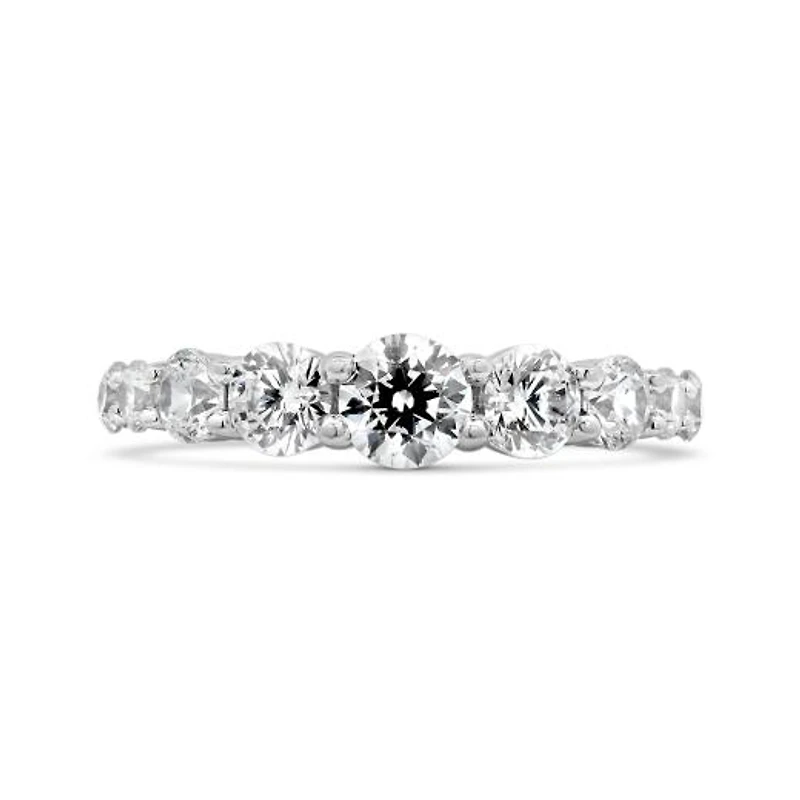 New Brilliance Lab Grown 1.50CTW Diamond Band in 14k White Gold