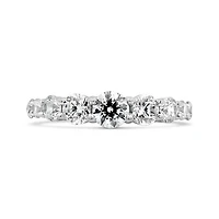 New Brilliance Lab Grown 1.50CTW Diamond Band in 14k White Gold