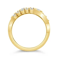 Glacier Fire Canadian 1.00CTW Diamond Fashion Ring in 10K Yellow Gold