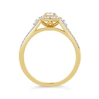 0.75CTW Diamond Bridal Set in 10K Yellow Gold
