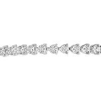 New Brilliance Lab Grown 2.00CTW Diamond Tennis Bracelet in Sterling Silver
