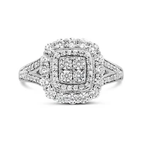 New Brilliance Lab Grown 1.00CTW Diamond Fashion Ring in Sterling Silver