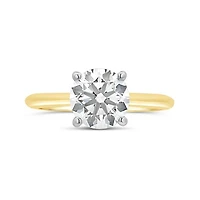 New Brilliance Lab Grown 2.00CT Diamond Solitaire Ring in 10K Yellow Gold