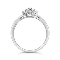 New Brilliance Lab Grown 0.30CTW Diamond Fashion Ring in Sterling Silver