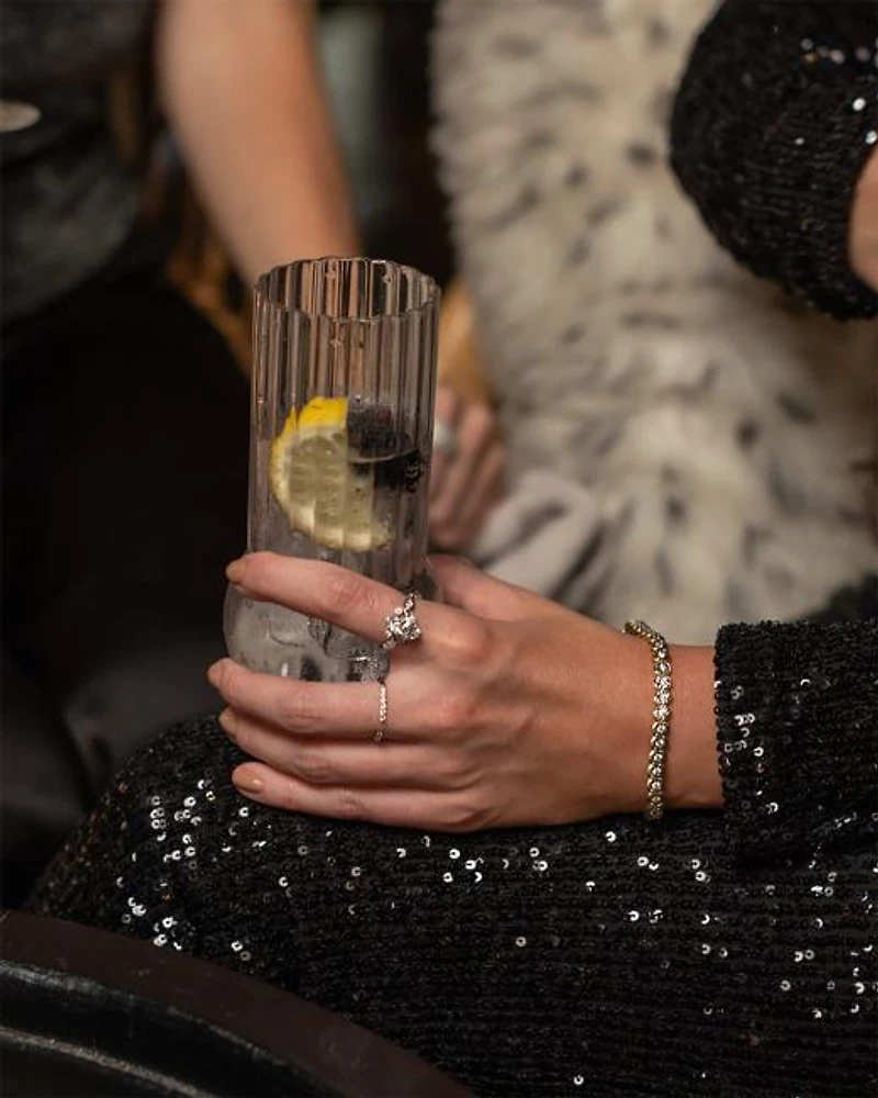 Lab Grown 2.00CTW Diamond Tennis Bracelet in 18K Yellow Gold Vermeil