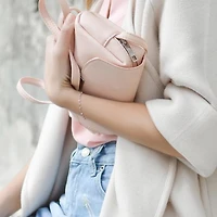 Julianna B 0.18CTW Diamond Tennis Bracelet in 14K Rose and White Gold