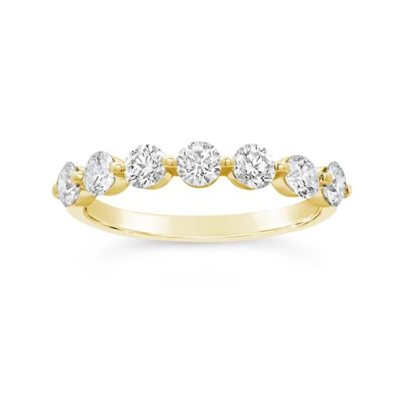 New Brilliance Lab Grown 1.00CTW Diamond Band in 10K Yellow Gold