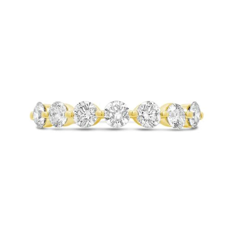 New Brilliance Lab Grown 1.00CTW Diamond Band in 10K Yellow Gold