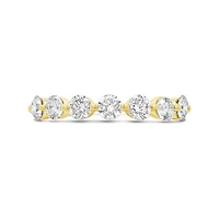 New Brilliance Lab Grown 1.00CTW Diamond Band in 10K Yellow Gold