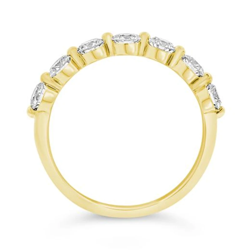 New Brilliance Lab Grown 1.00CTW Diamond Band in 10K Yellow Gold