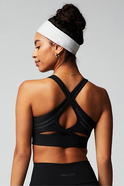 No-Bounce Reflective High Impact Sports Bra