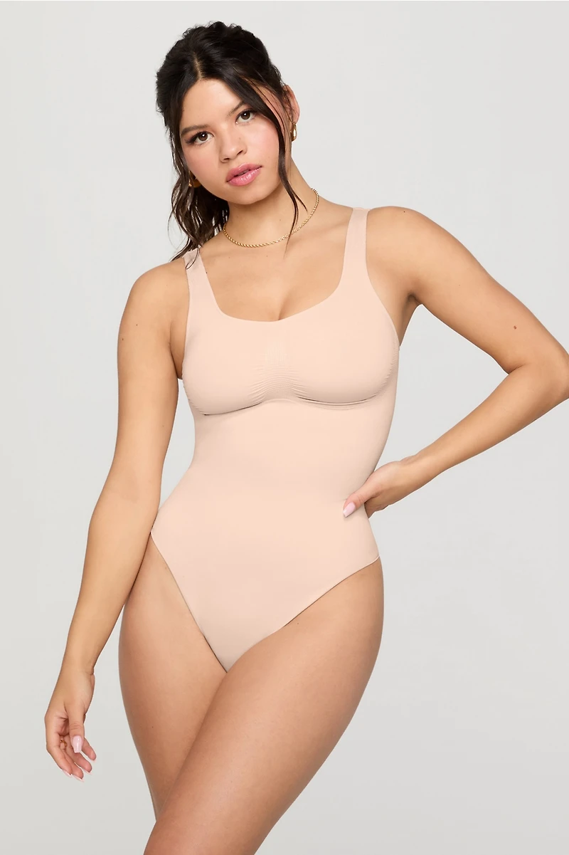 Nearly Naked Shapewear Thong Bodysuit