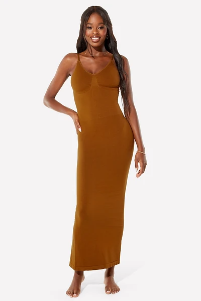 Smooth As Hell Shaping Maxi Dress