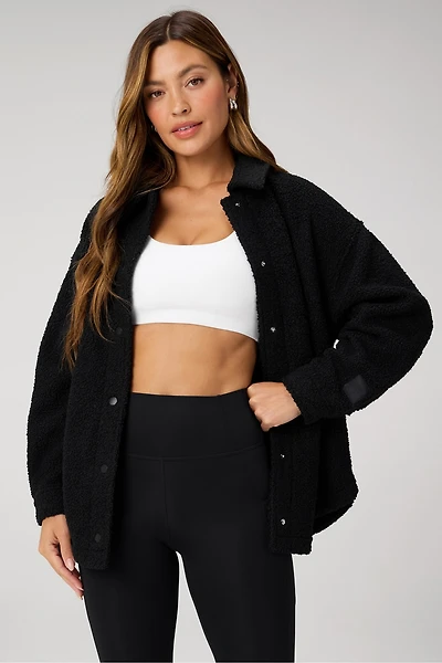 Boucle Shirt Jacket