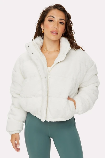 Teddy Puffer Jacket