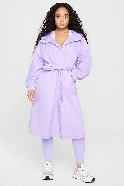Hooded Trench Coat
