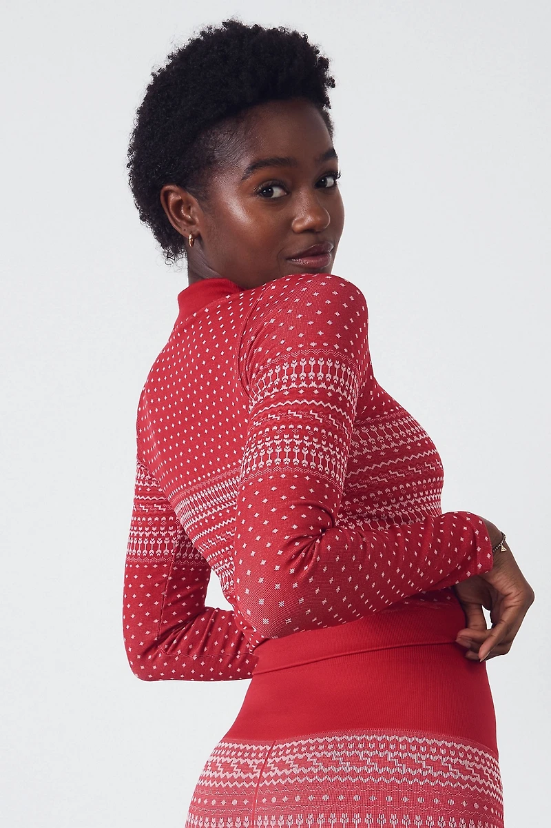 Holly Seamless Long-Sleeve Top