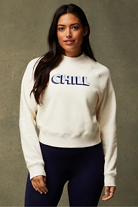 Cozy Fleece Raglan Sweatshirt