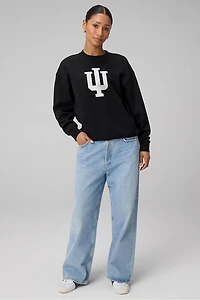 Indiana University Cozy Fleece Crew Neck Sweatshirt